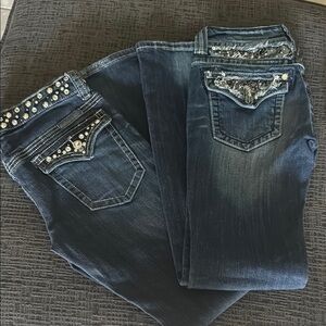 Miss Me and Cowgirl Tuff Jeans Bundle